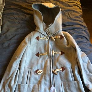 BRAND NEW Jcrew Gray Pea coat